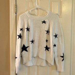 Lou and Grey star crop sweater